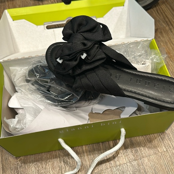 Black flat Sandals - Picture 1 of 2